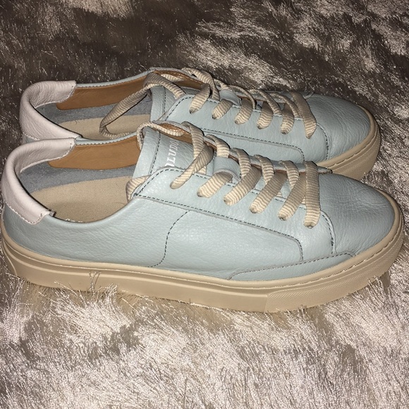 EUC Women's Platform Soludos Sneakers Baby Blue “air” Ibiza Size 7.5 - Picture 3 of 4